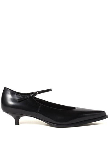 Miu Miu 35Mm Brushed Leather Pumps - MIU MIU - BALAAN 1