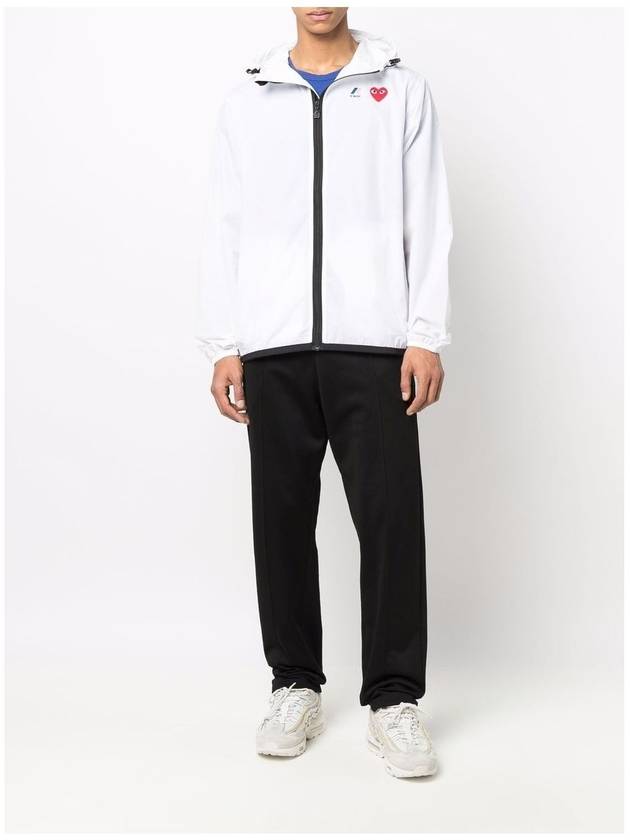 COMME DES GARÇONS PLAY K-WAY UNISEX JACKET - COMME DES GARCONS PLAY - BALAAN 2