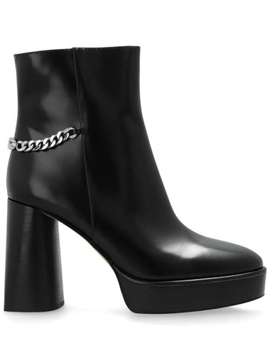 Michael Michael Kors Platform Ankle Boots Carlisle, Women's, Black - MICHAEL KORS - BALAAN 1