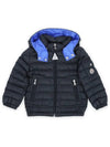 Kids LAUROS Hooded Down Jacket Navy 1A00031 595FE 778 - MONCLER - BALAAN 1