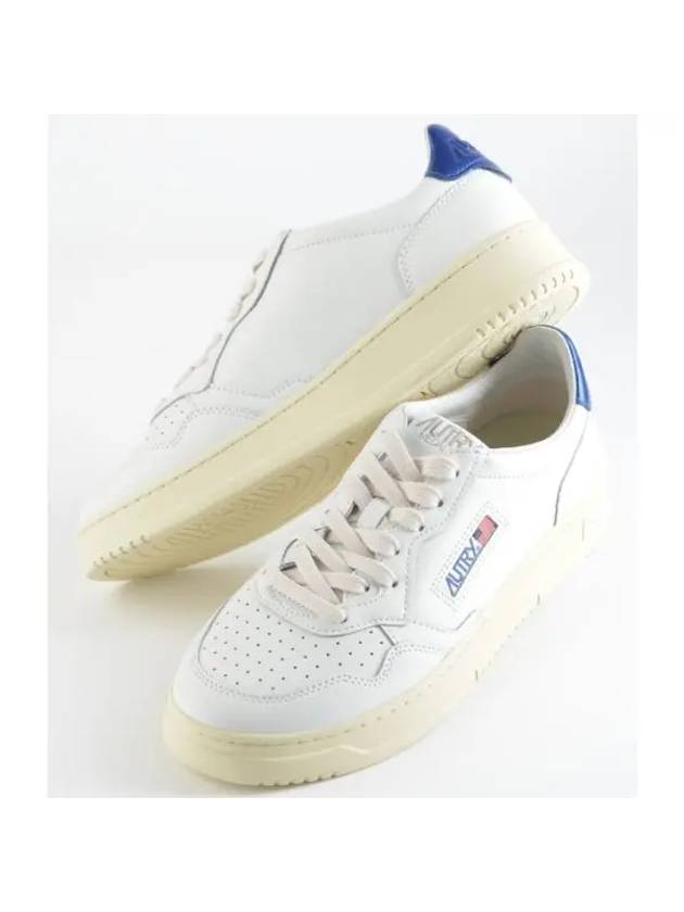 Men's Medalist Leather Low Top Sneakers White - AUTRY - BALAAN 1