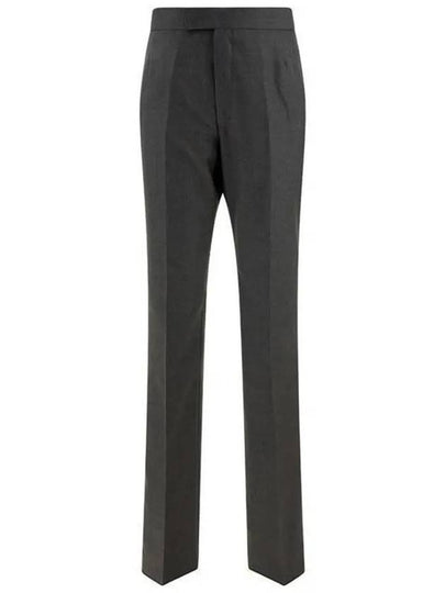 Super 120S Twill Classic Backstrap Trouser Pants Dark Grey - THOM BROWNE - BALAAN 2