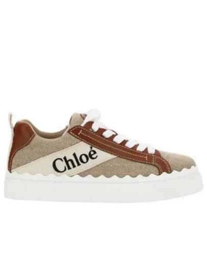 Lauren Leather Converse Low Top Sneakers Brown - CHLOE - BALAAN 2