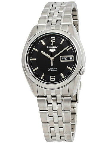 Seiko 5 Automatic Black Dial Men's Watch SNK393K1 - SEIKO - BALAAN 1