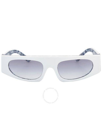 Dolce and Gabbana Light Blue Gradient Browline Ladies Sunglasses DG4411 337119 54 - DOLCE&GABBANA - BALAAN 1