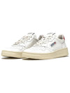 Medalist Red Tab Low Top Sneakers White - AUTRY - BALAAN 4