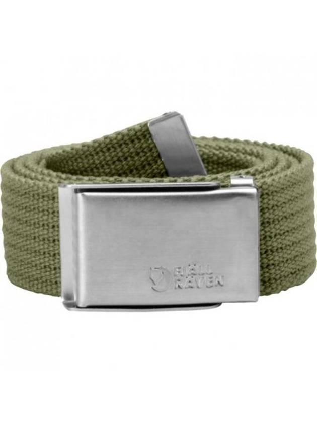 Leather Belt 77029 620 Green - FJALL RAVEN - BALAAN 1