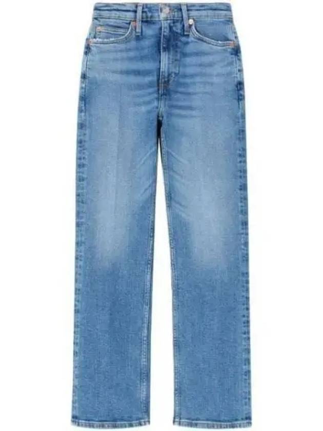 70S Cropped Denim Pants Laguna 16303W70CRBTLAGUNA 1239541 - RE/DONE - BALAAN 1