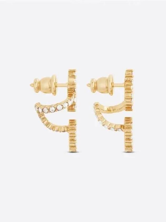 Clair D Lune Earrings Gold - DIOR - BALAAN 4