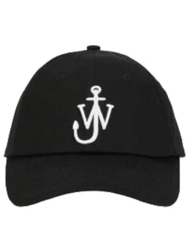 Logo Cotton Canvas Ball Cap Black - JW ANDERSON - BALAAN 1