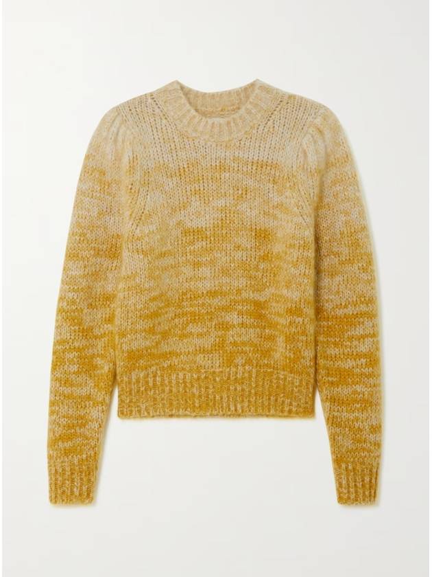 Etoile Knit Ombre Sweater Pleany Yellow - ISABEL MARANT - BALAAN 1