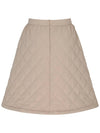 3M THINSULATE VOLUME SKIRT W INNER PANTSBeige - PLAYBOO - BALAAN 2