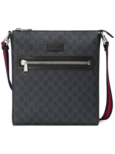 GG Supreme Messenger Bag Black Grey - GUCCI - BALAAN 1