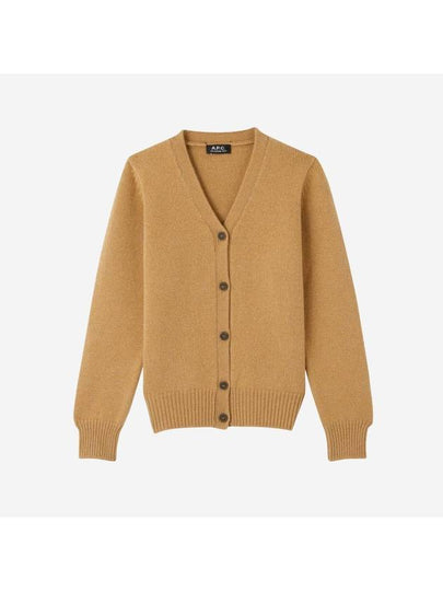 Soft Lambskin Ama Cardigan Beige - A.P.C. - BALAAN 2