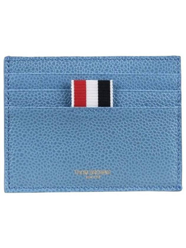 Pebble grain leather card holder case MAW031A 04846 465 - THOM BROWNE - BALAAN 1