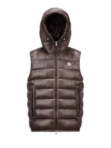 1A00062 597EX 243 Barant Double Hooded Down Vest - MONCLER - BALAAN 1