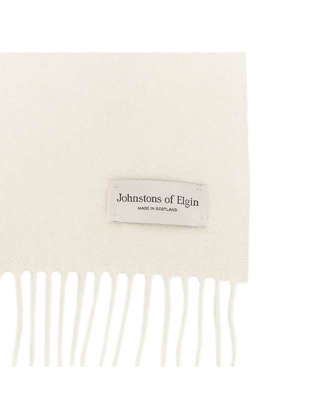 Johnstones of Elgin Scarf SA0000 ECRU Unisex - JOHNSTONS OF ELGIN - BALAAN 7