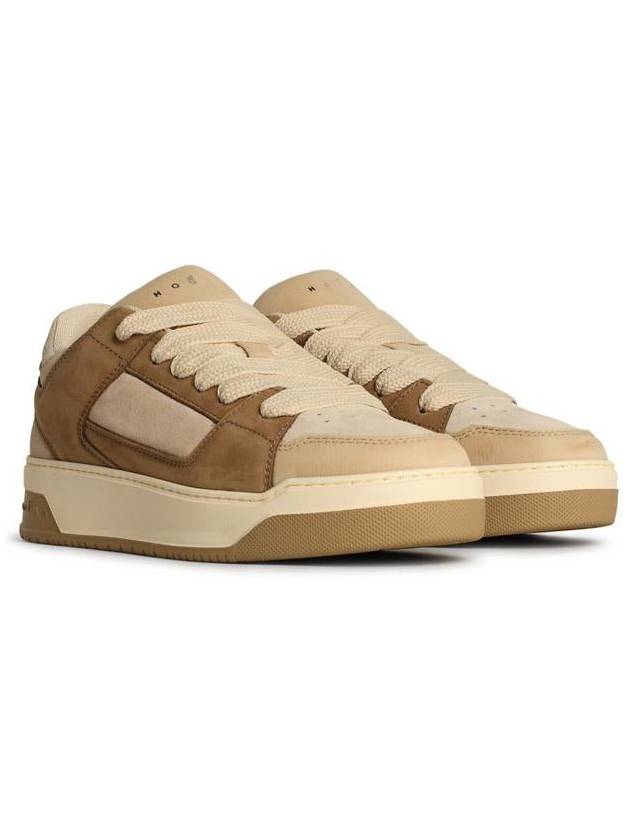 Hogan 'H667' Beige Leather Sneakers - HOGAN - BALAAN 2