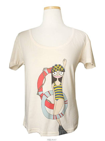 women short sleeve t shirt - MARC JACOBS - BALAAN 1