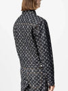 1AFWWU Monogram Jacquard Denim Jacket - LOUIS VUITTON - BALAAN 3