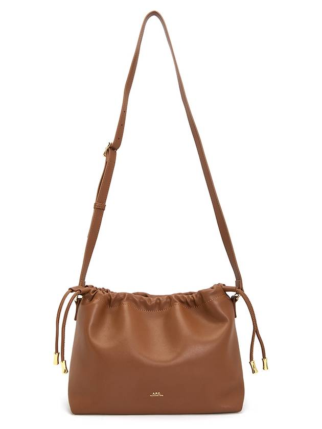 Ninon Drawstring Cross Bag Brown - A.P.C. - BALAAN 8