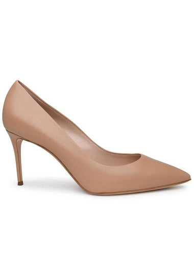 Casadei Minorca Pumps In Nude Leather - CASADEI - BALAAN 1