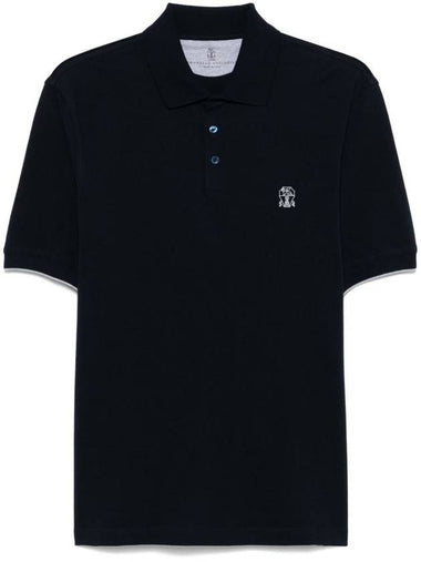 Brunello Cucinelli Polo Shirt With Embroidery - BRUNELLO CUCINELLI - BALAAN 1