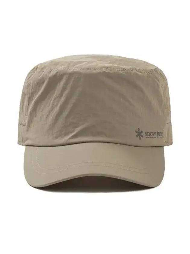 Taslan Military Cap Yellow Gray S24SUFCC30 - SNOW PEAK - BALAAN 1