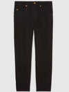 Horsebit Jeans Black - GUCCI - BALAAN 3