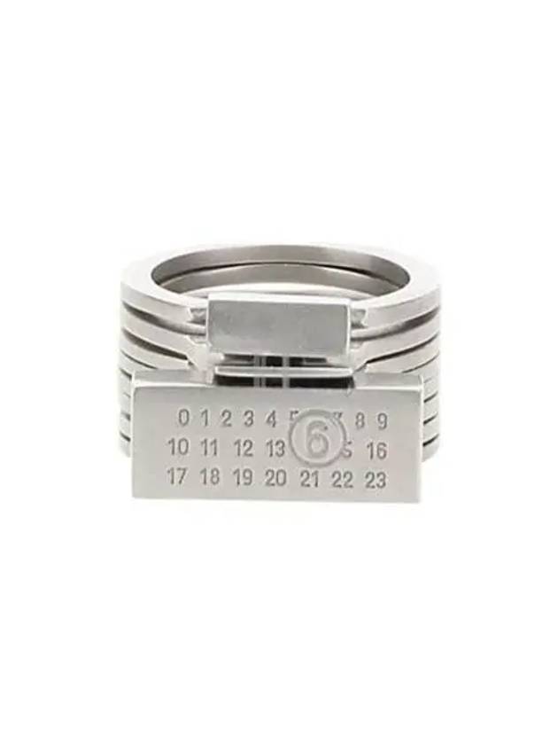 Engraving Logo Ring Silver - MAISON MARGIELA - BALAAN 2