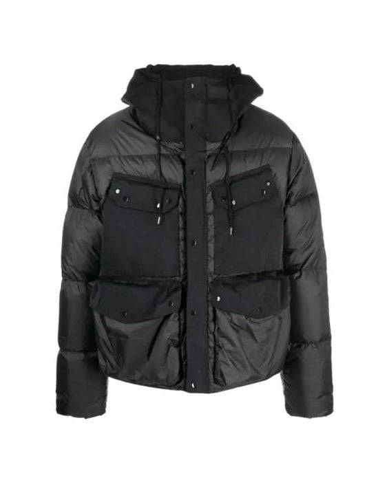 WIND COMBO DOWN JACKET 23CTCUB03148 005875 999 Wind combo down anorak - TEN C - BALAAN 1