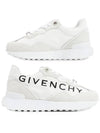 GIV Runner Logo Low Top Sneakers White - GIVENCHY - BALAAN 2