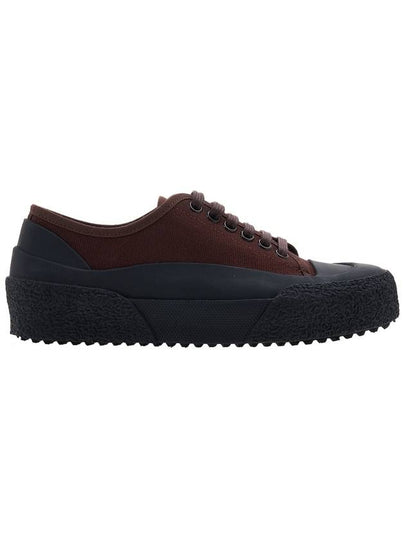 Sharp Canvas Sneakers SHARP SN735 CHESTNUT - STUDIO NICHOLSON - BALAAN 2