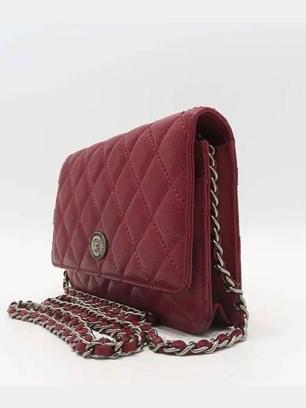 red crossbody bag - CHANEL - BALAAN 2