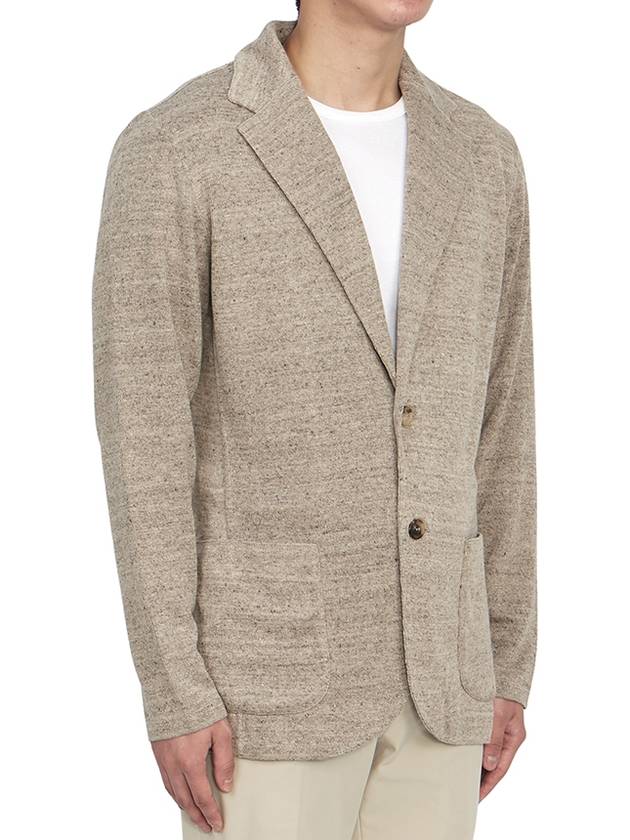 Men's Cardigan Beige - RVR LARDINI - BALAAN 4