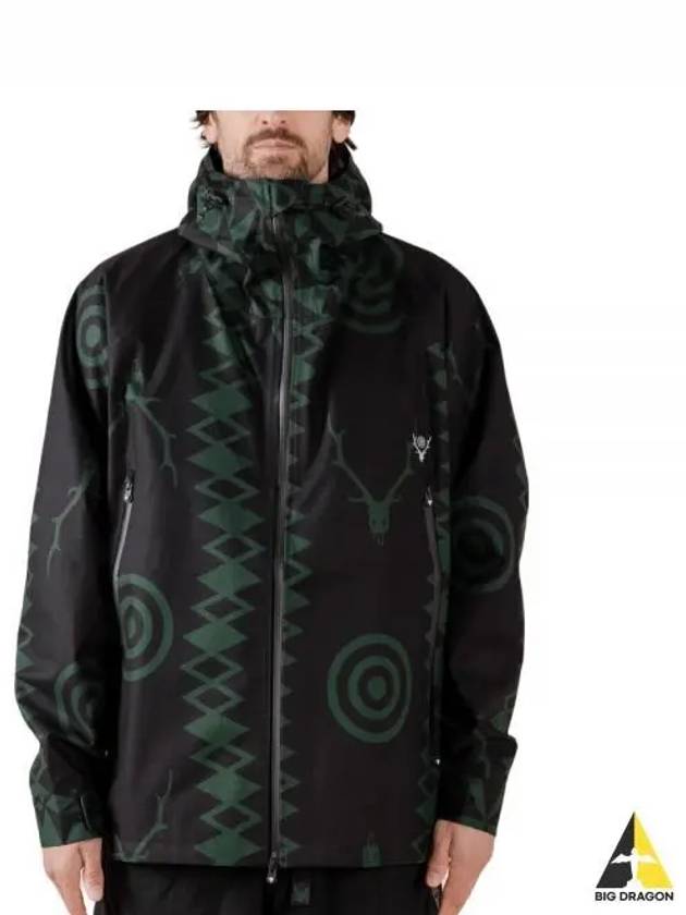 Weather Effect Jacket Cotton Ripstop 3Layer LQ670 C - SOUTH2 WEST8 - BALAAN 1
