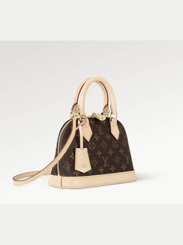 Alma BB Monogram Shoulder Bag Brown - LOUIS VUITTON - BALAAN 3