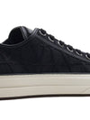 Toile Iconographe Low Top Sneakers Black - VALENTINO - BALAAN 11