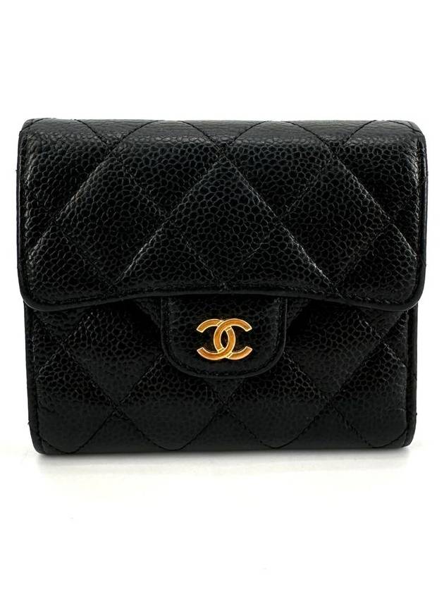 Classic caviar gold bifold wallet - CHANEL - BALAAN 2