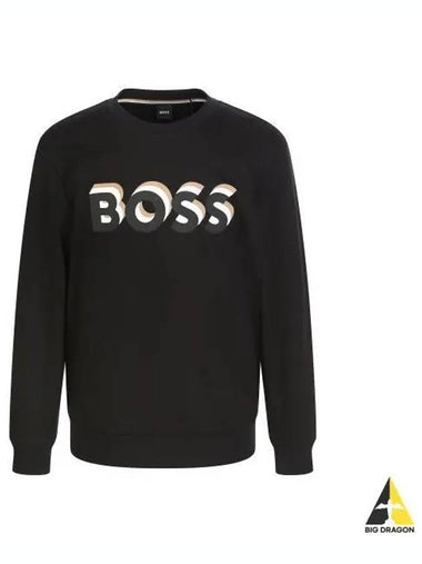 Tricolor logo sweatshirt 50507939 001 - BOSS - BALAAN 1