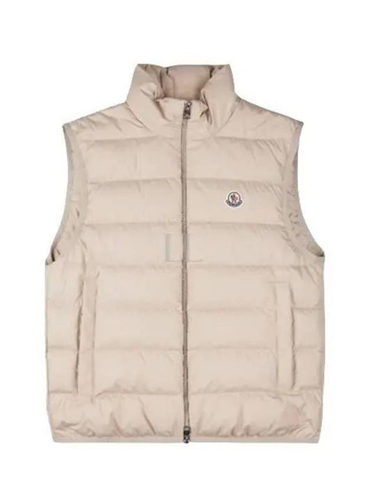 Contrin down vest light beige - MONCLER - BALAAN 2