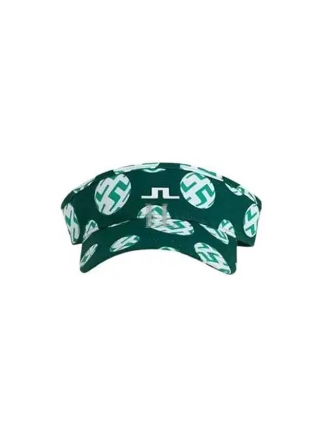 Golf Samir Print Visor Rain Forest Spear Dots - J.LINDEBERG - BALAAN 2