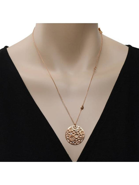 Cima 18kt rose gold diamond skeleton pendant necklace - DAMIANI - BALAAN 2