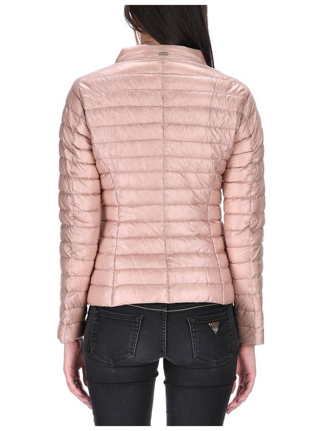 Women's Elena Slim Fit Bomber Padding Indie Pink - HERNO - BALAAN 6