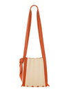 New Cross Bag Cream Orange - PLEATSMAMA - BALAAN 2