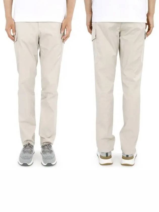 Garment-Dyed Leisure Fit Straight Pants Beige - BRUNELLO CUCINELLI - BALAAN 2