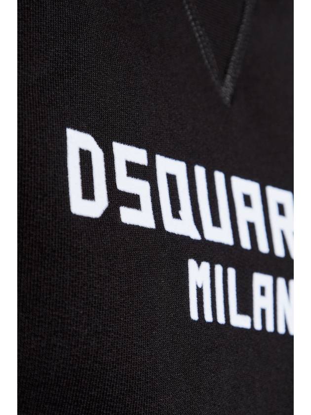 Dsquared2 Sweatshirt With Print, Women's, Black - DSQUARED2 - BALAAN 5