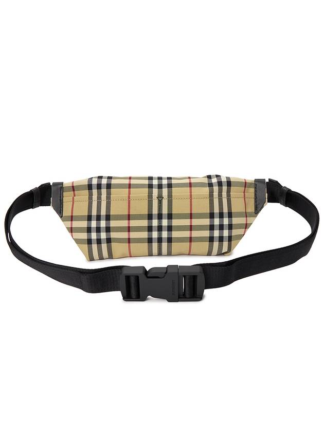 Vintage Check Motif Belt Bag Beige - BURBERRY - BALAAN 4