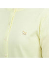 Baby Fox Patch Regular Cardigan Lemonade - MAISON KITSUNE - BALAAN 8