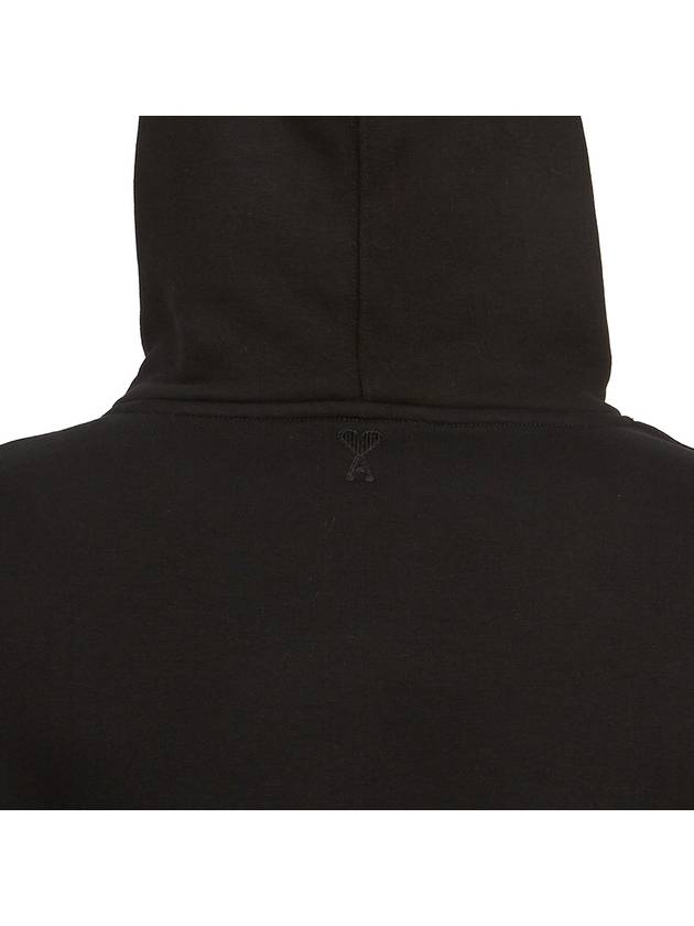 Label Hoodie Black - AMI - BALAAN 9